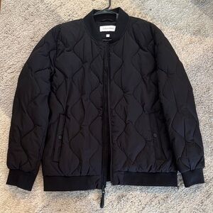 Calvin Klein Black Quilted Jacket
